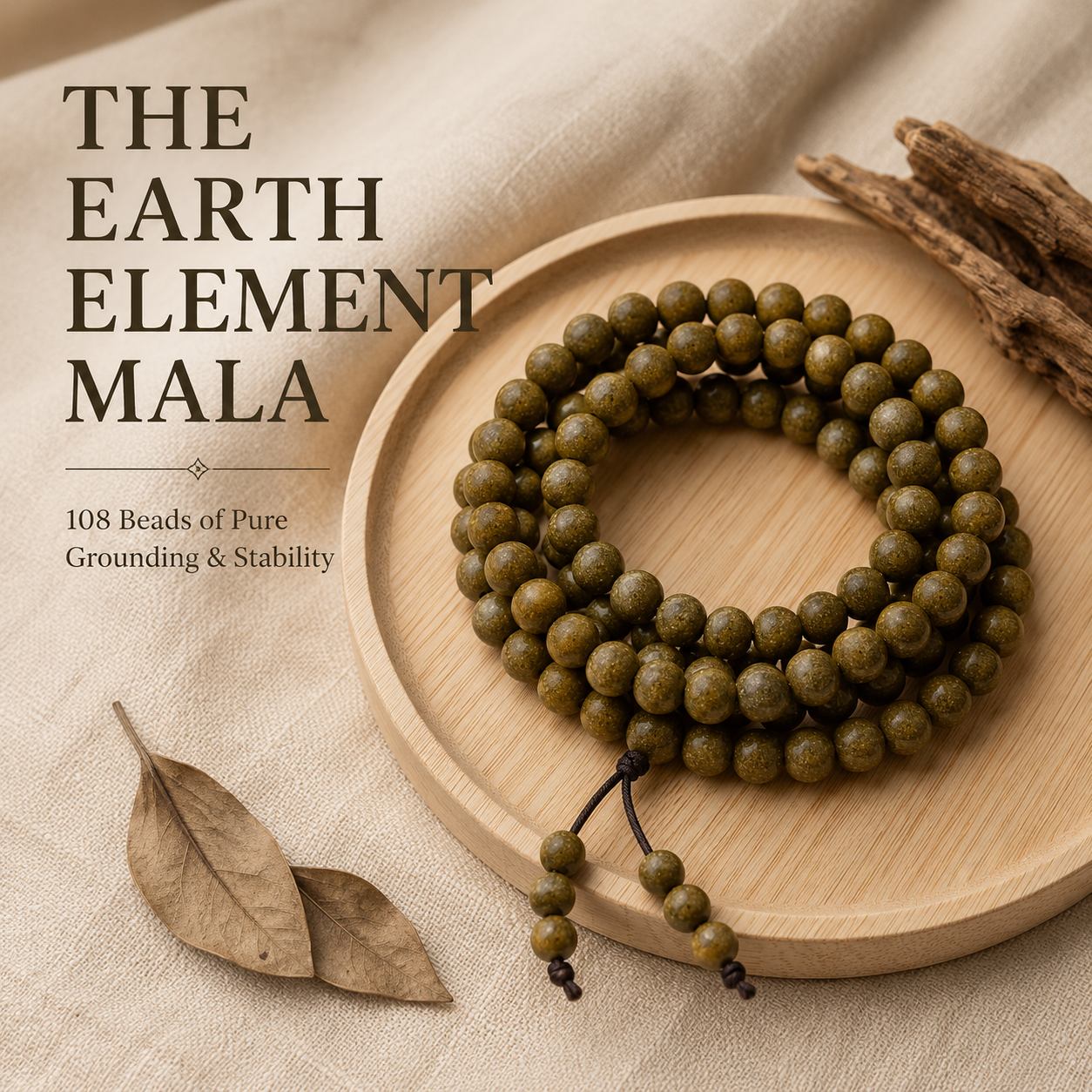 Five Elements Universal Harmony Fragrance Bracelet — 5-Color Herbal Meditation 108 Beads