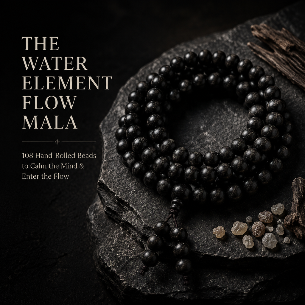 Five Elements Universal Harmony Fragrance Bracelet — 5-Color Herbal Meditation 108 Beads