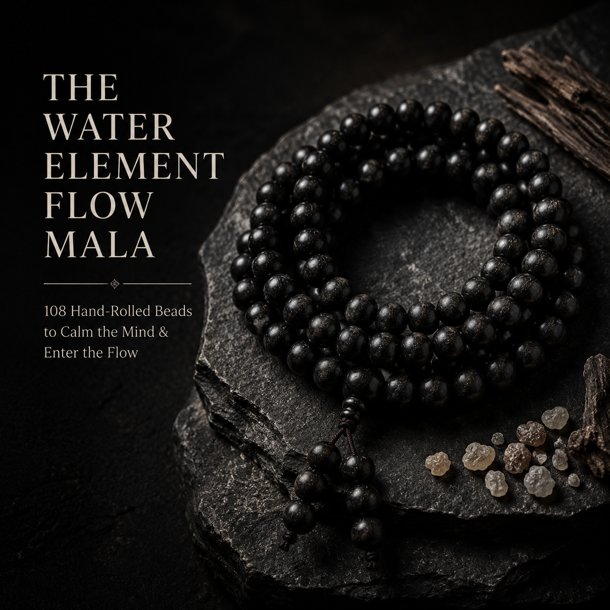 Five Elements Universal Harmony Fragrance Bracelet — 5-Color Herbal Meditation 108 Beads