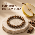 The Divine Feminine Aura Bracelet — Heritage Crafted Rose, Sandalwood & Frankincense Sensory Beads