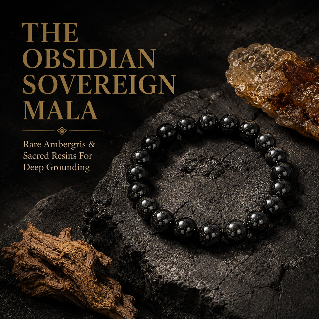 The Divine Feminine Aura Bracelet — Heritage Crafted Rose, Sandalwood & Frankincense Sensory Beads
