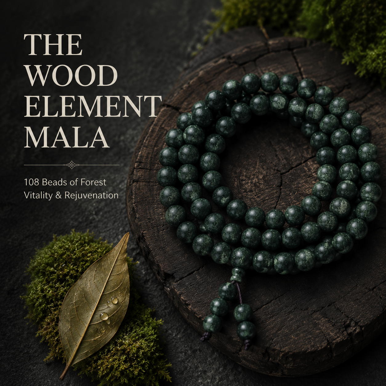 Five Elements Universal Harmony Fragrance Bracelet — 5-Color Herbal Meditation 108 Beads