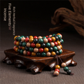 Five Elements Universal Harmony Fragrance Bracelet — 5-Color Herbal Meditation 108 Beads